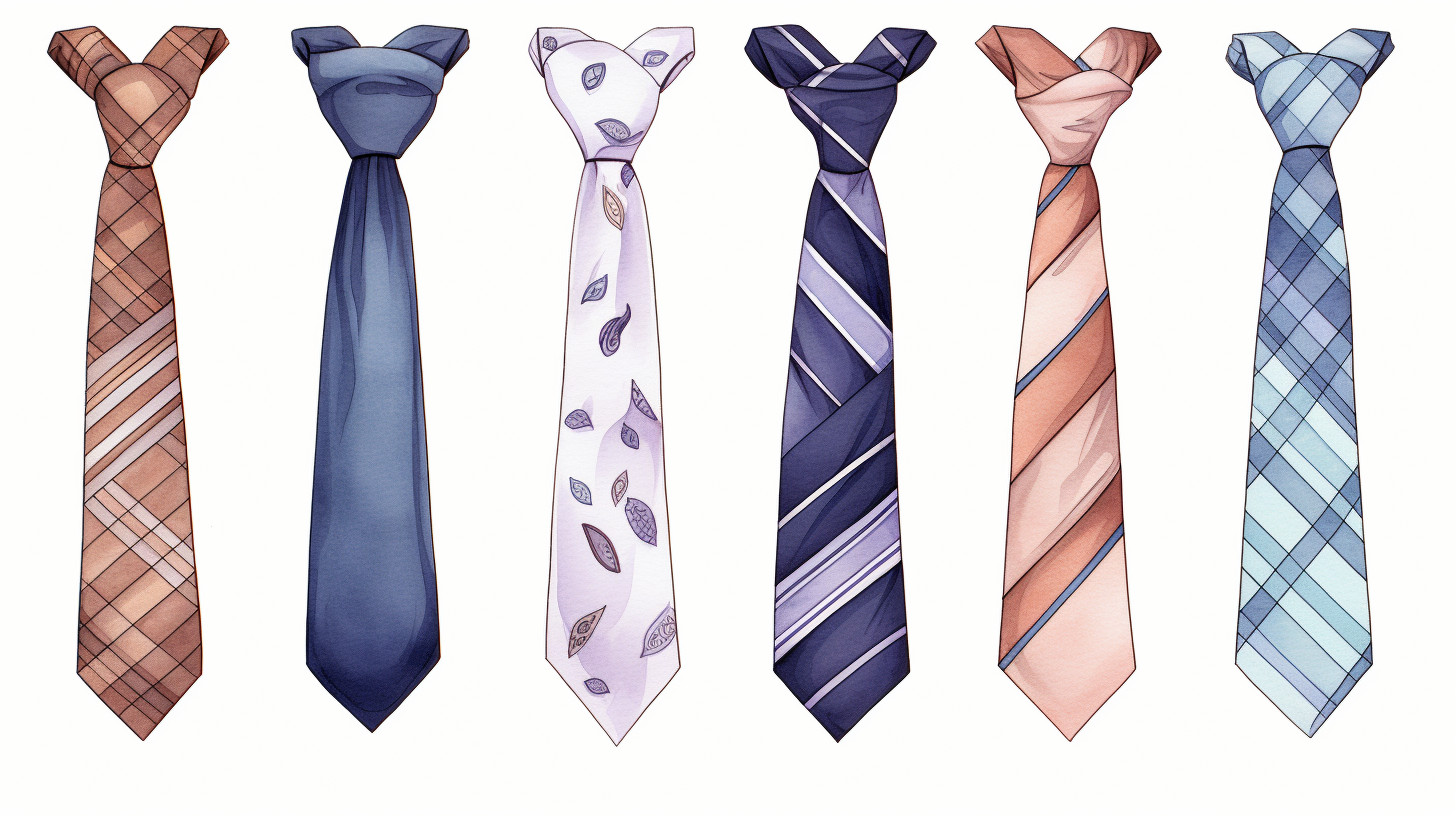 Męskie krawaty i poszetki