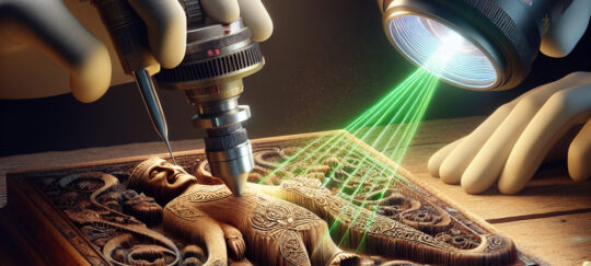 Die Verwendung von Lasern zur Restaurierung von Schreibmaschinen und Bürogeräten
