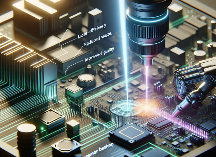 Laser cleaning for removing contaminants from electronic surfaces